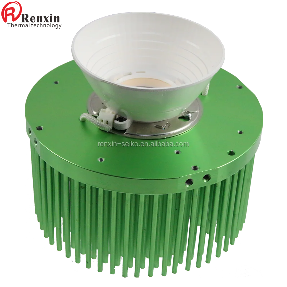 Hot Sellingoem Custom Heatsink Profiles Extrusion CPU and LED Headlights Heat Sinks Source Manufacturer 6063 Aluminium Aluminum