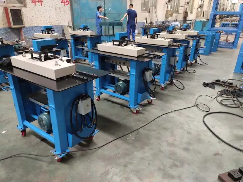 
LC-12DR male and female pittsburgh lock forming machine /air condition and ventilation duct lock former 