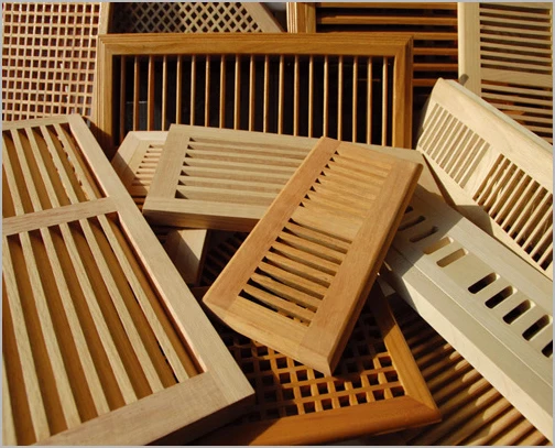 
 Деревянные воздушные решетки  