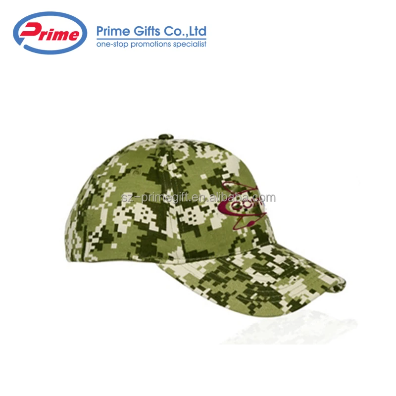 Камуфляж хлопок саржа пользовательские camo бейсболка Закрытое назад