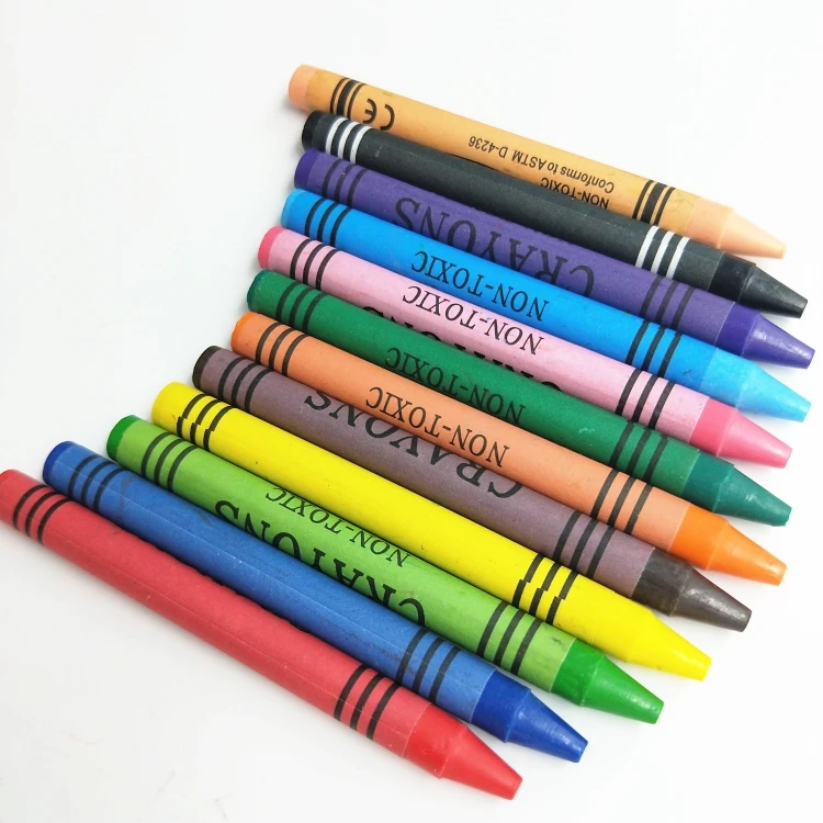 6 colors 12 colors kids craft set crayon colour painting kindergarten gift set