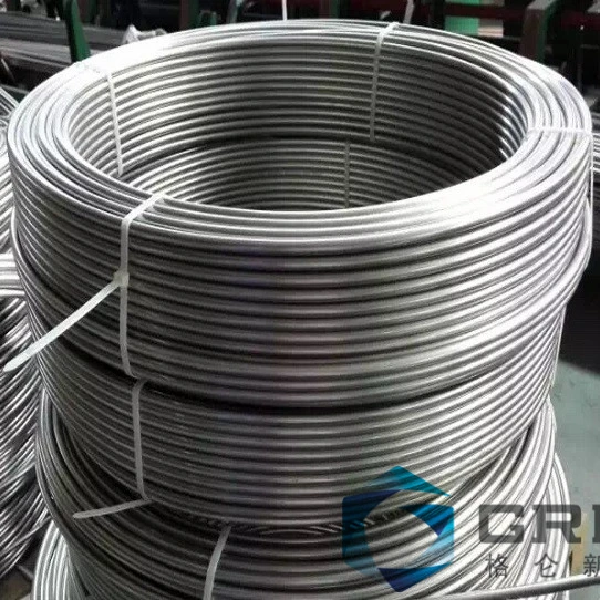 Большой диаметр катушки трубки из нержавеющей стали пробки 304/316L/445J2/44660/ 1 4301/1 4404 стальной лист