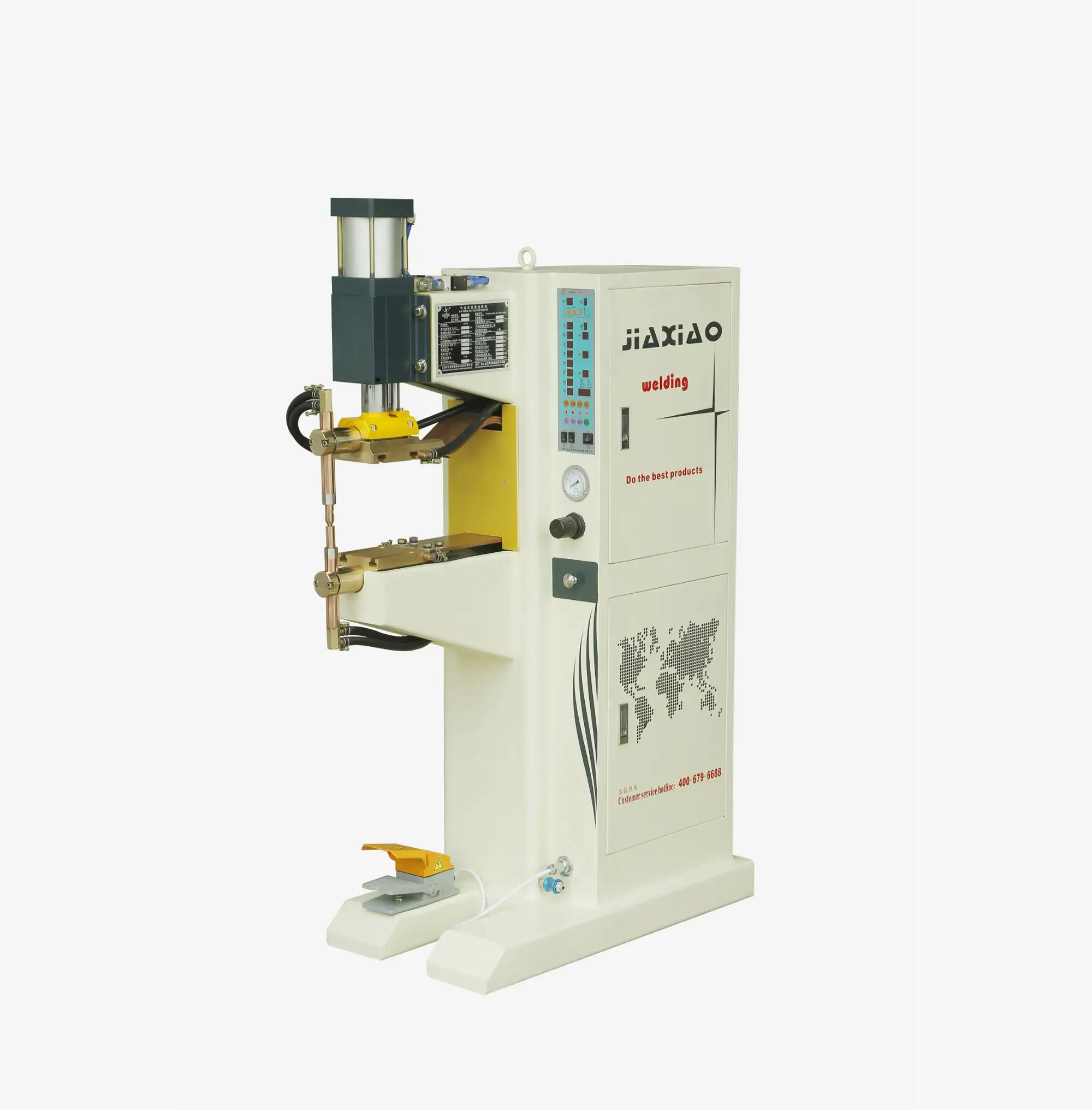 Pneumatic spot welding machine, spot welding machine specification