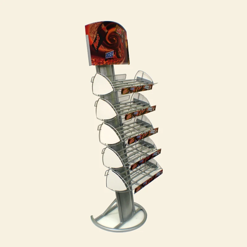 Professional Customized Metal Ceramic Tile Floor Metal Display Rack And Stand