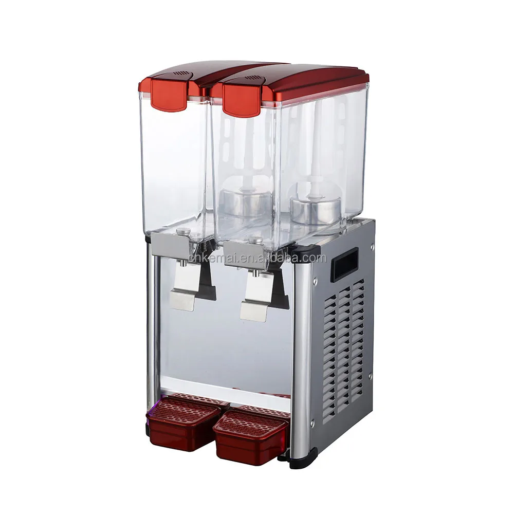 9L double bowl automatic commercial plastic juice dispenser, hotel cereal dispenser, drink dispenser prices