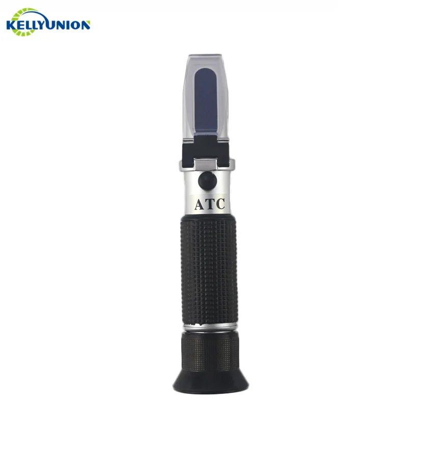 Alcohol Juice Fruit Sweetness Brix Test Optical 0-28% Brix auto Fruit Sugar Meter Handheld Brix Refractometer