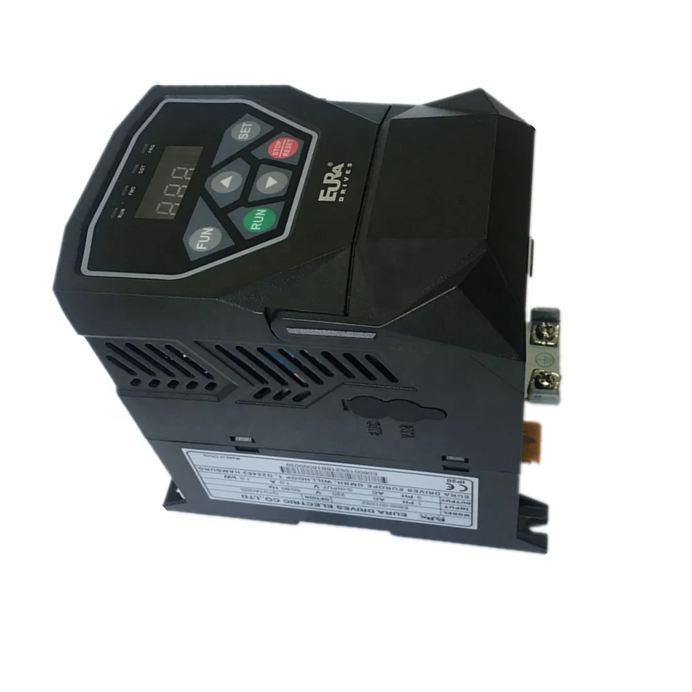 Input single-phase AC Driver  220V VFD  Output three-phase 0-220V VSD 2.2kw  Inverter For Fans and Pumps
