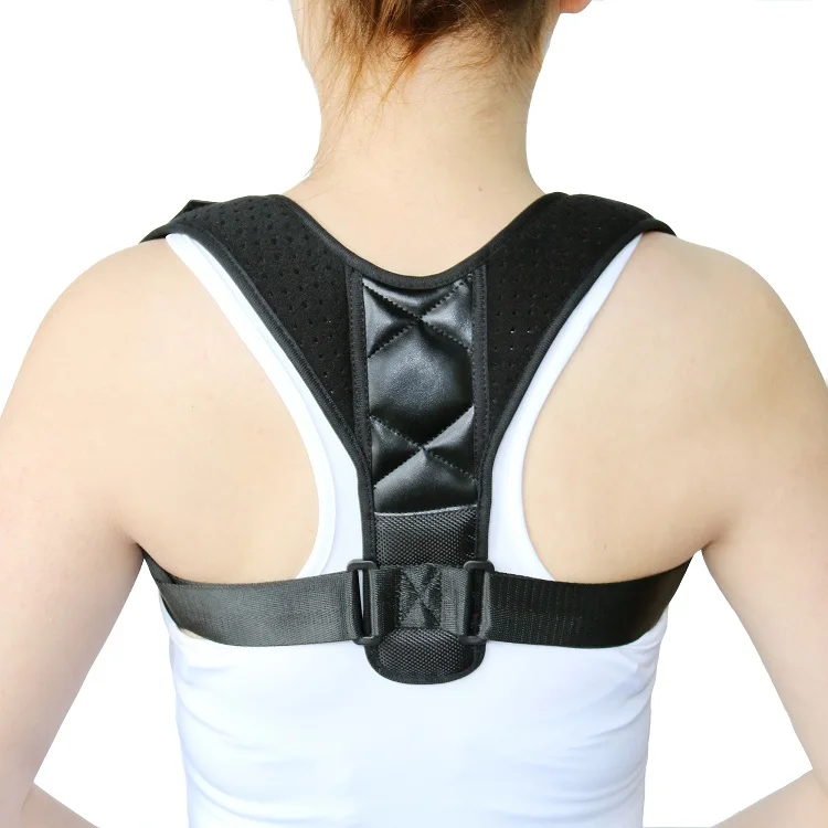 Adjustable Medical Clavicle Support Brace Back Posture Corrector Belt for Men Women