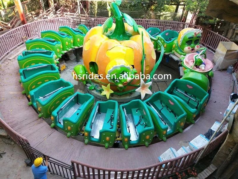 Crazy Worm Roller Coaster Amusement Park Rides for Sale