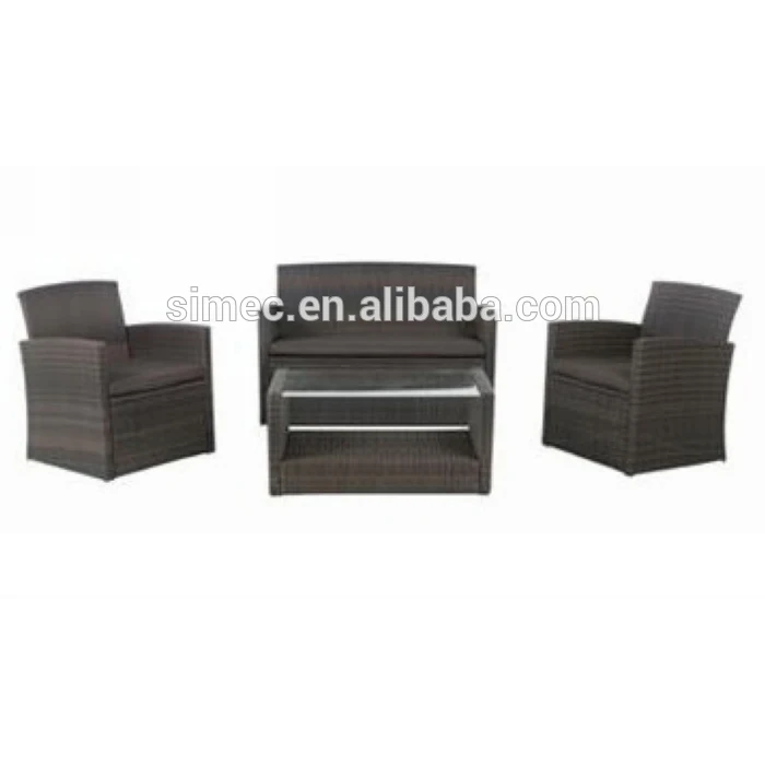 garden luxury rattan modern sofa wholesale SCKD-02A