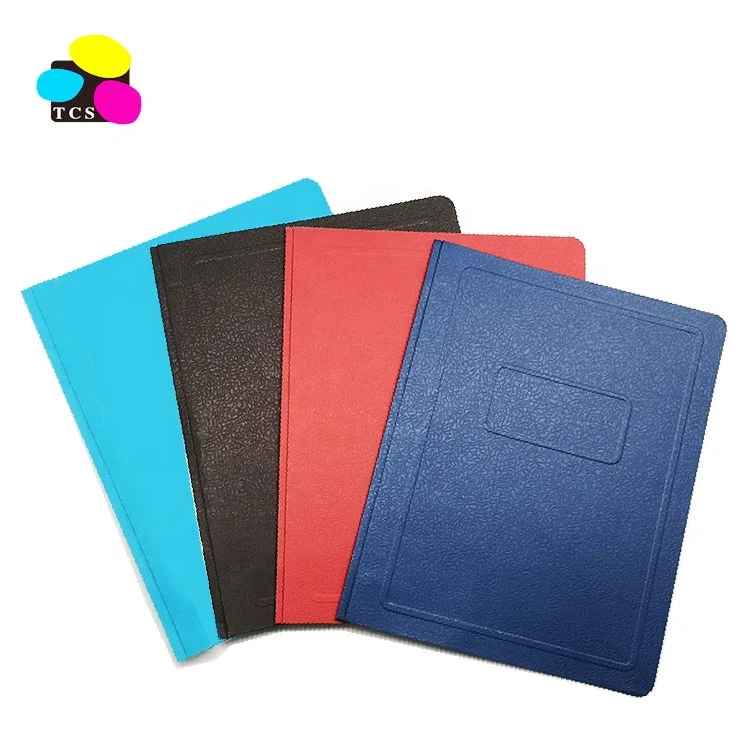 Metal File Clips Clear Front Report Cover with 3 Metal Fasteners