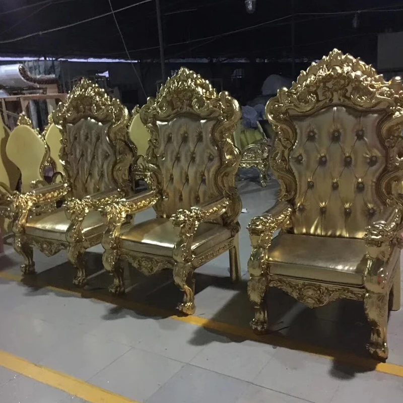 LC92 baroque queen throne king chair