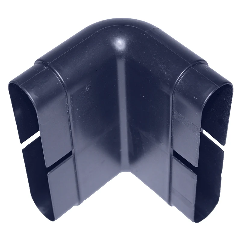 Factory Price 3 Way ABS Flat Pipe Connector Air Vent Duct Tee