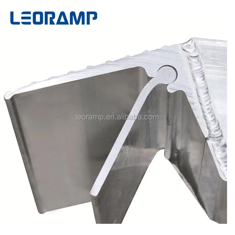 Heavy duty 4T four wheeler loading aluminum mobility ramp for trailers