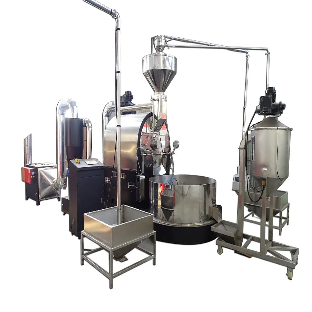 
20kg coffee roaster 20 kg per drum chickpea roasting machine 