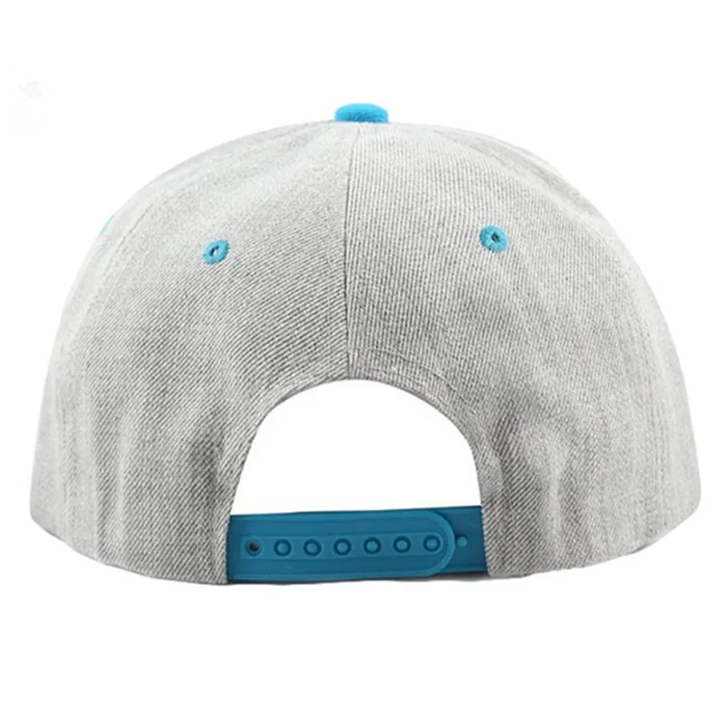 Wholesale Yupoong Snapback Cap Plain Acrylic Two Tone Hiphop Hat