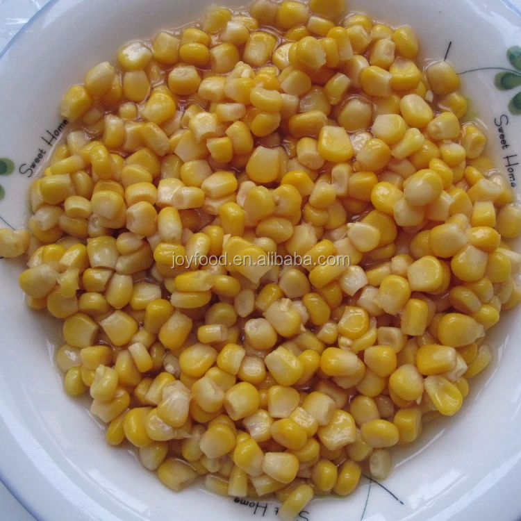 
types of Canned sweet corn from China 