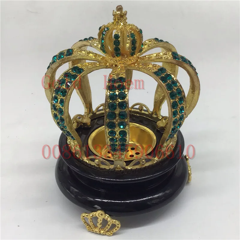 Катар/Кувейт/Саудовский арабский деревянный металлический алмаз Bakhoor красивая коробка для курильницы