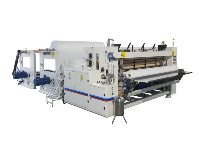 
Automatic Wrapper-type High Speed Toilet Paper Rewinding Machine 