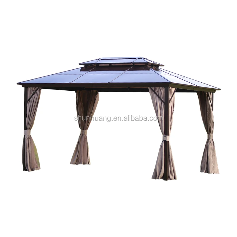 
Well design garden patio BBQ gazebo pavilion with mosquitoes net 3096 