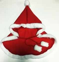 2018 Рождественская одежда для домашних животных/утолщенная Милая шаль из ворса для маленьких собак в продаже