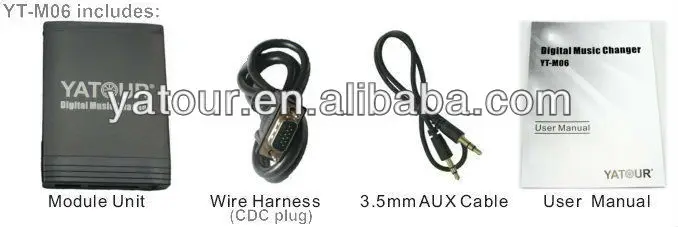 
AUTO mp3 music interface digital CD changer car USB car stereo adapter emulator WMA player 