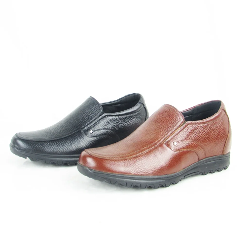 Оптовая продажа на Alibaba, обувь для увеличения роста, 7 см, новая мужская повседневная обувь из натуральной кожи, Высококачественная обувь для увеличения роста для мужчин