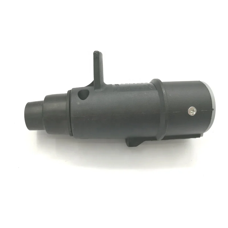 hot item 24v 7way pin to 7way pin plug  adapter european trailer connector set with spiral cable