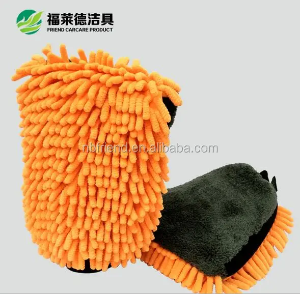 
Factory manufacturer chenille microfiber car washing mitt 