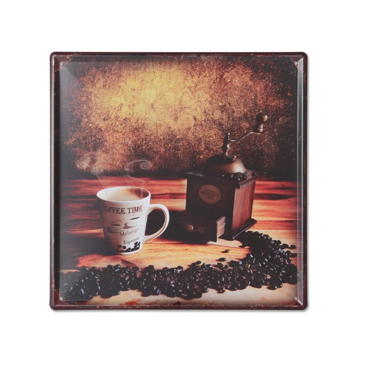 2018 popular 30x30cm vintage tin signs hotsale retro poster metal signs wall decoration for home