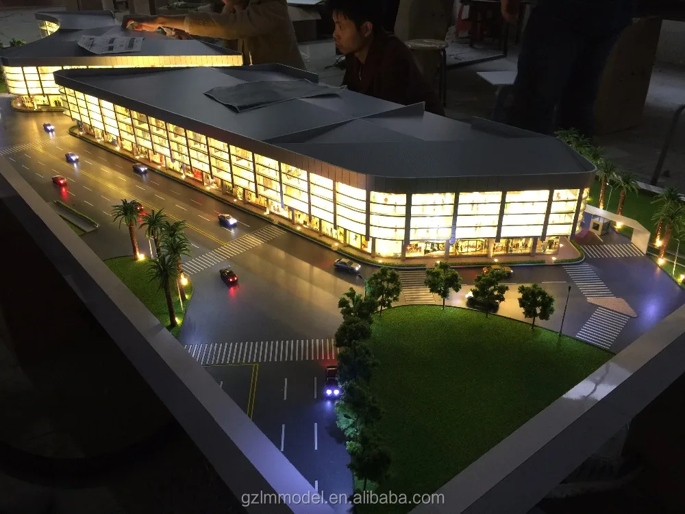 Sales Gallery Building House Villa models, architectural models Landscaping Model for Real Estate Company ,Dubai Land developer