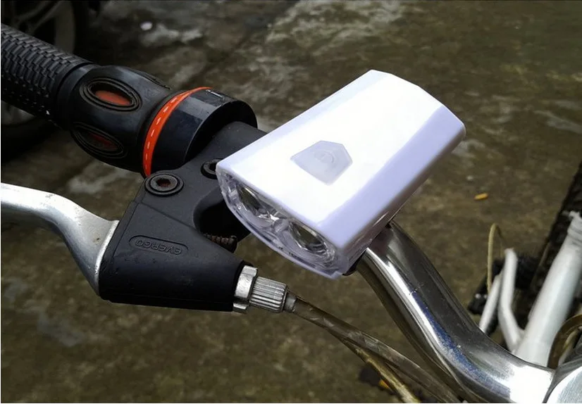 
USB charging LED Lighting headlights bike head light 