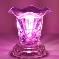 Manufacture Wholesale  Electric Crystal Oil Burners Multifunction Fragrance Lamp
