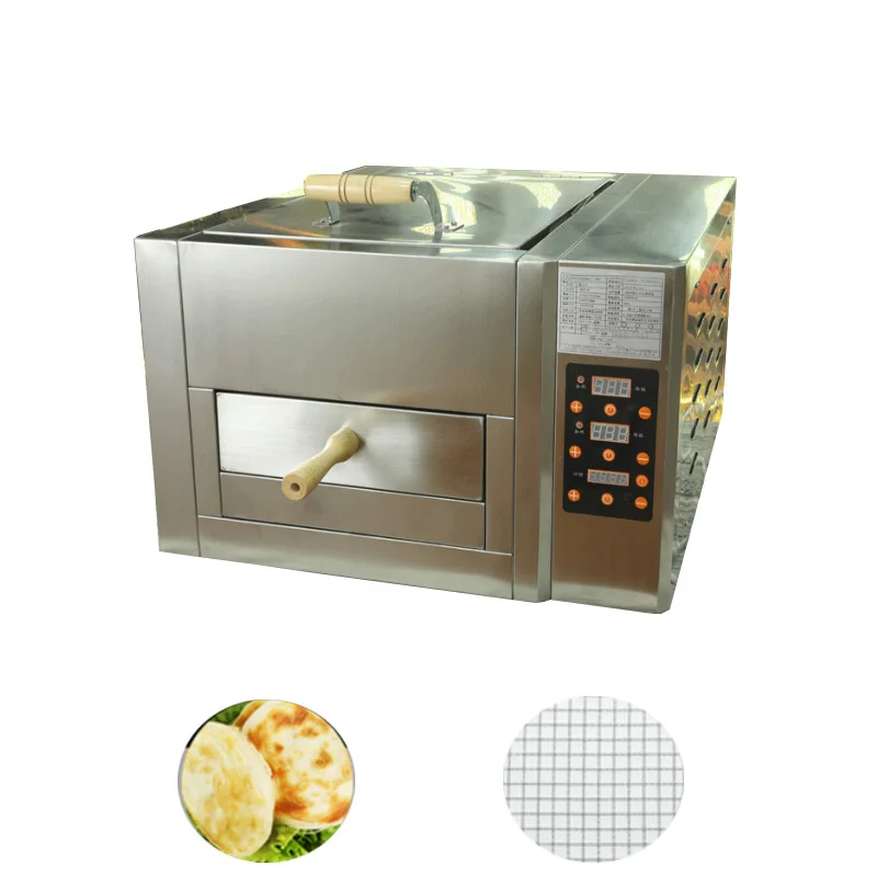 Fully automatic chapati making machine / pita bread oven 220v 3000w