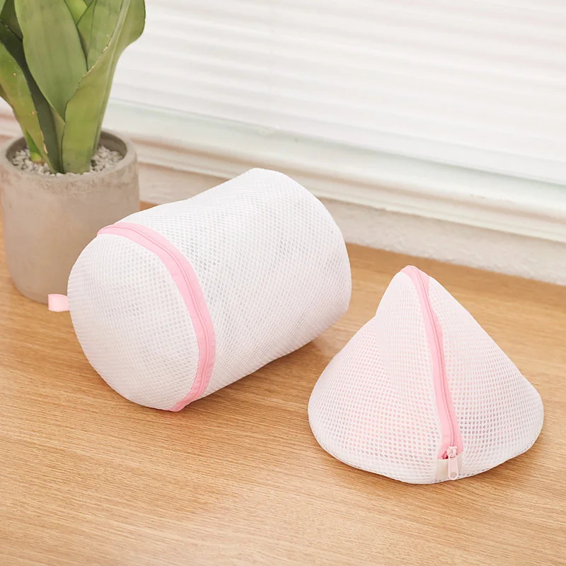wholesale 100% Polyester sandwich lingerie washing mesh bag ,bra laundry mesh bag,mesh wash bag for bra