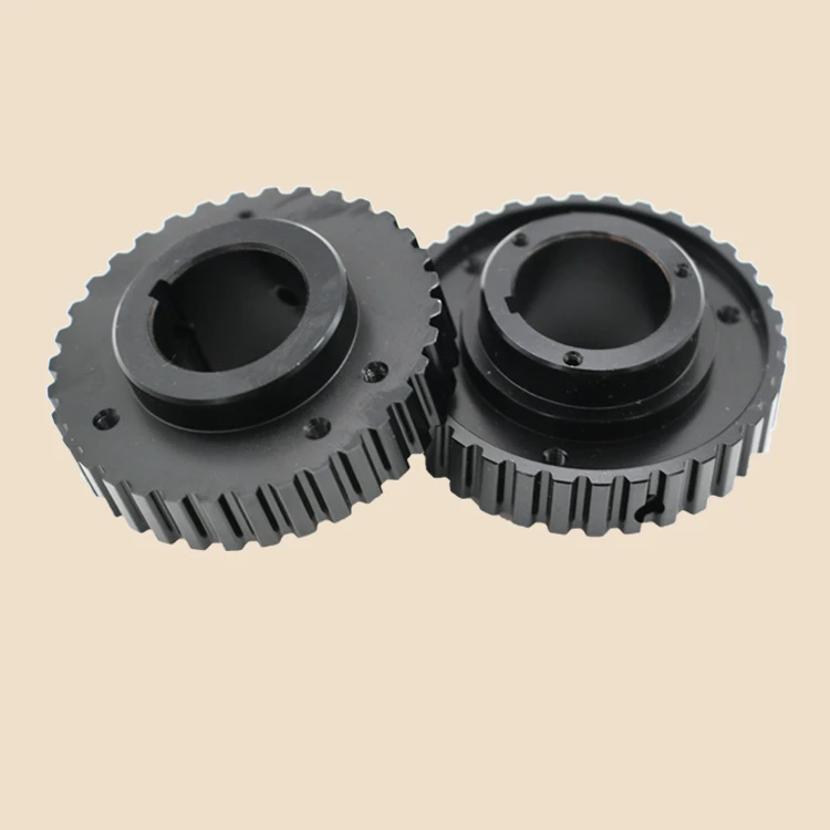 Taper and pilot bored 20 Teeth 5mm Bore GT2 timing belt pulley aluminum synchronous pulley
