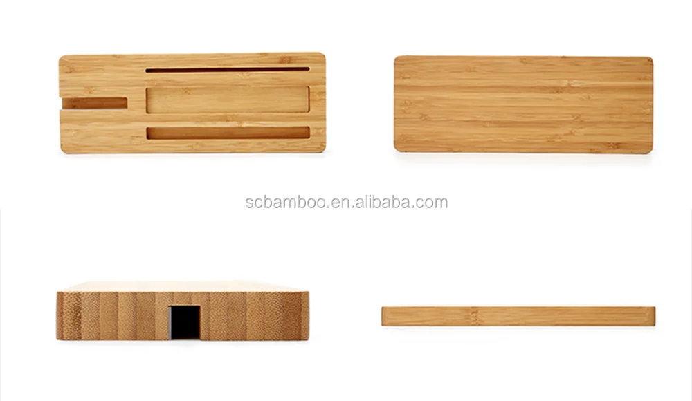bamboo desk organizer, desktop accessories set wholesale