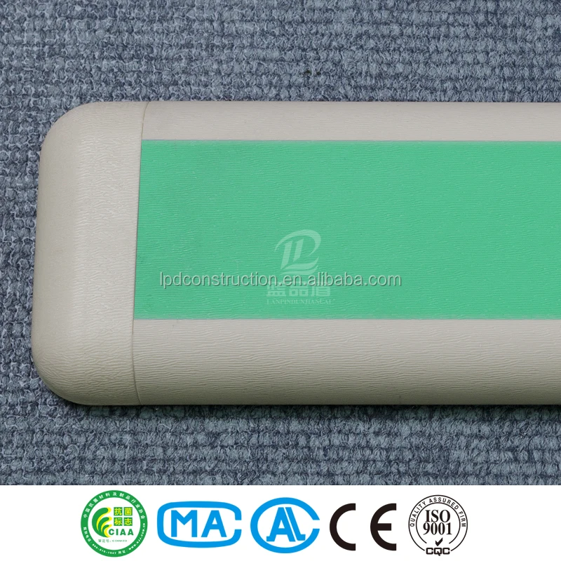 102mm corridor anti bump rail Hospital chair rail and Hotel Wall Guard Complete Set