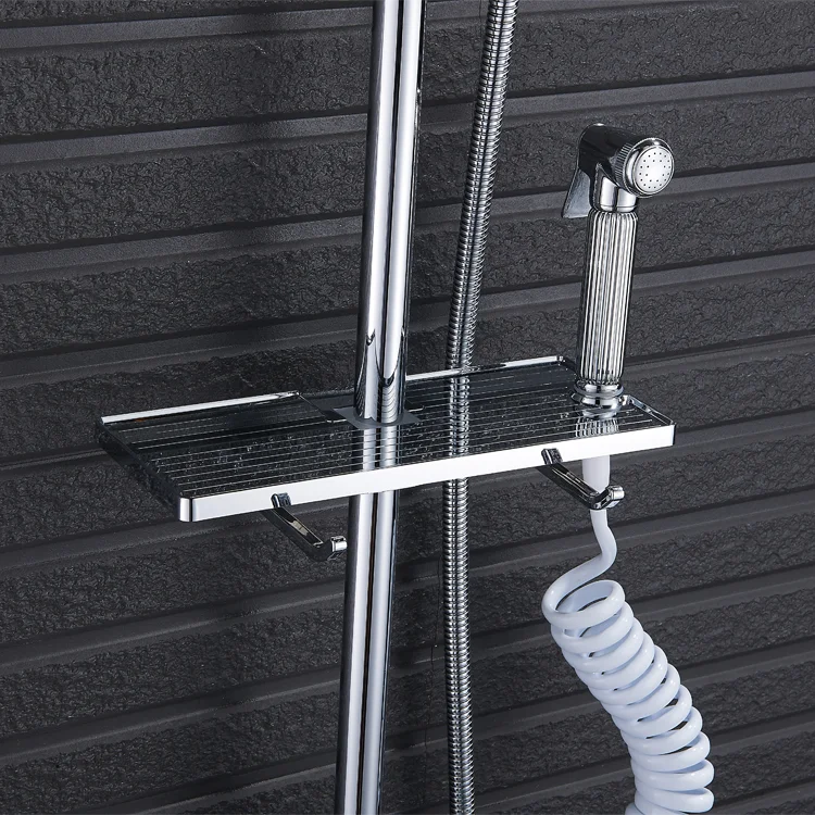 Wholesale prices thermostatic bathroom taps faucet, SS 304 shower set, shower kit