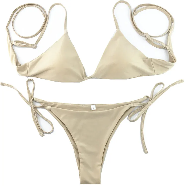 Cikini Bikini Set 2021  Fashion Swimsuit Triangle Bikini Women  Summer Swimsuit