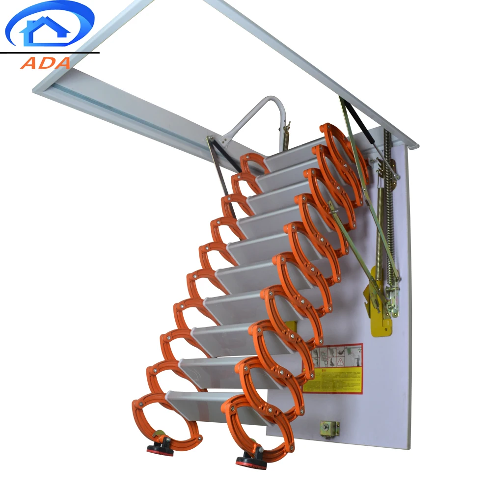 Space Saver Folding High Ceiling Attic Stairs