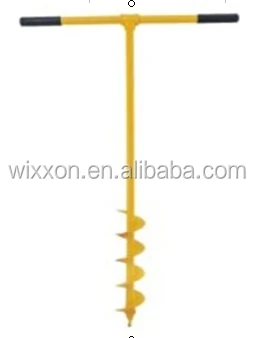 
Ручной земляной шнек для сада со стальной рамой 