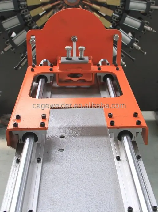 Multi-spot welding machine for filter cages