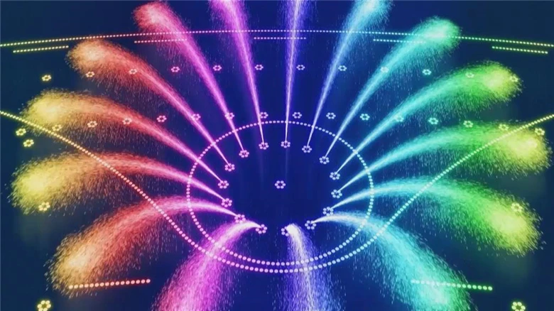 Water projection screen With ISO9001 certificate