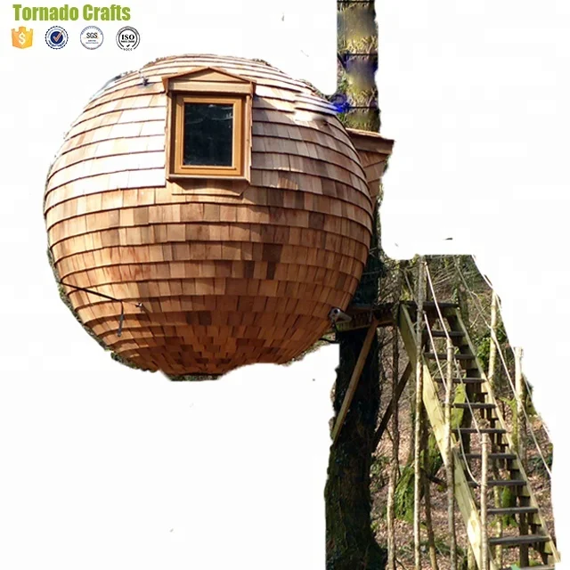 High-level design outdoor artificial tree house artistic circle artificial tree house