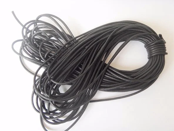 Best quality custom waxed cotton cord waxed string