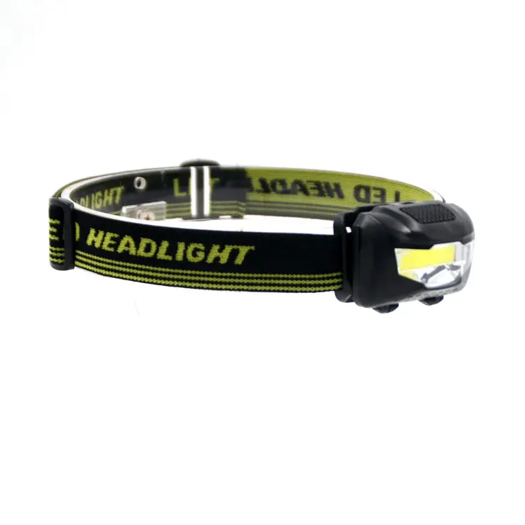 
Cheapest Popular Head Flashlight Led Batteries Headlamp Light Torches Ultra Bright Led COB Headlamp in Led Headlamps 