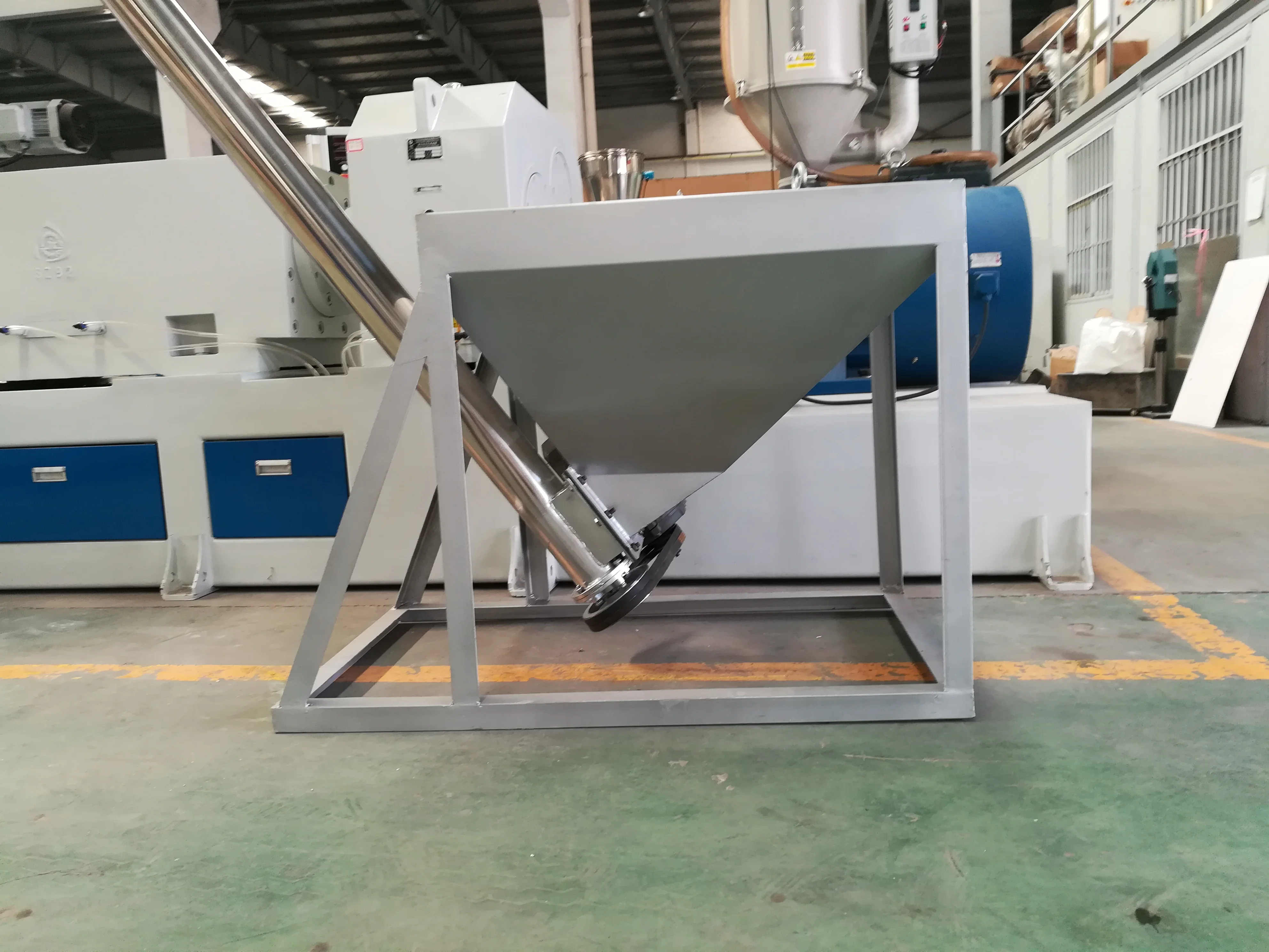 Пластиковый шнековый винтовой питатель