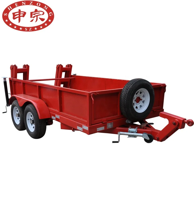 High Quality 2-3 Tons Farm Dump Tractor Truck Trailer