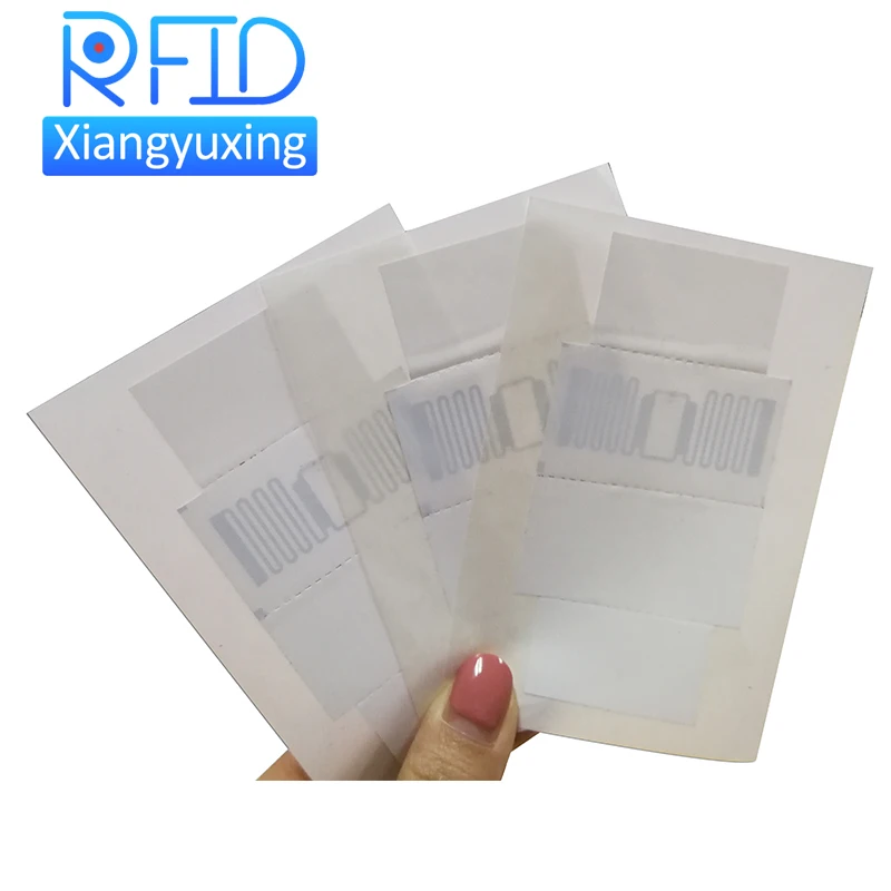 RFID tag manufacturer EPC Gen2 Passive UHF Inlay label RFID Tag Sticker for retail